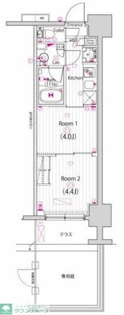 ガーラ・ステーション川崎平間の物件間取画像